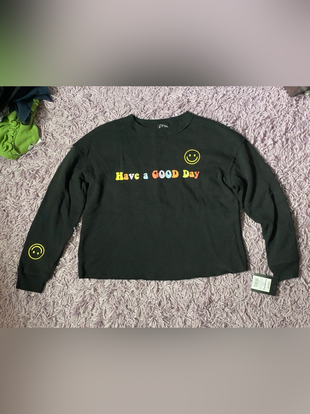 BMWT Art Class girls L 10/12 cropped super soft sweatshirt